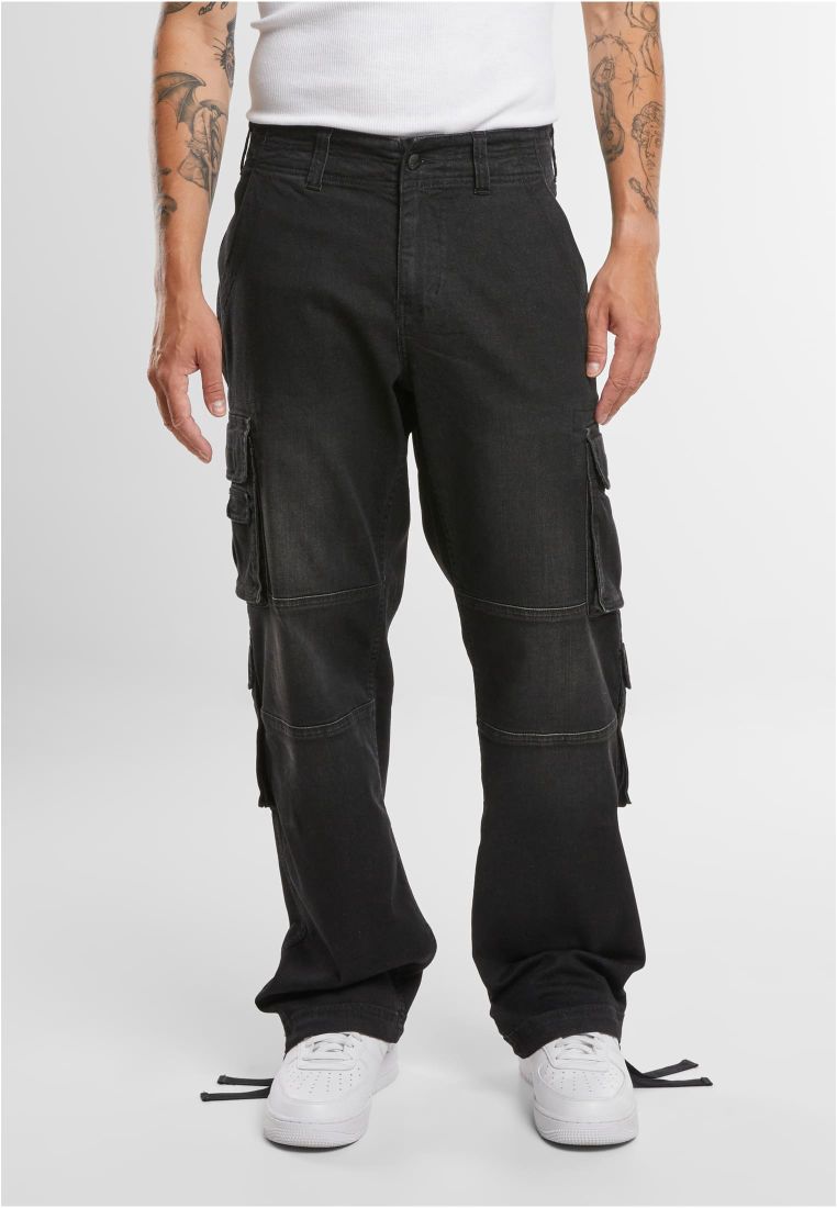 Brandit Denim Cargo Pants - - TTUBD1026 - 451