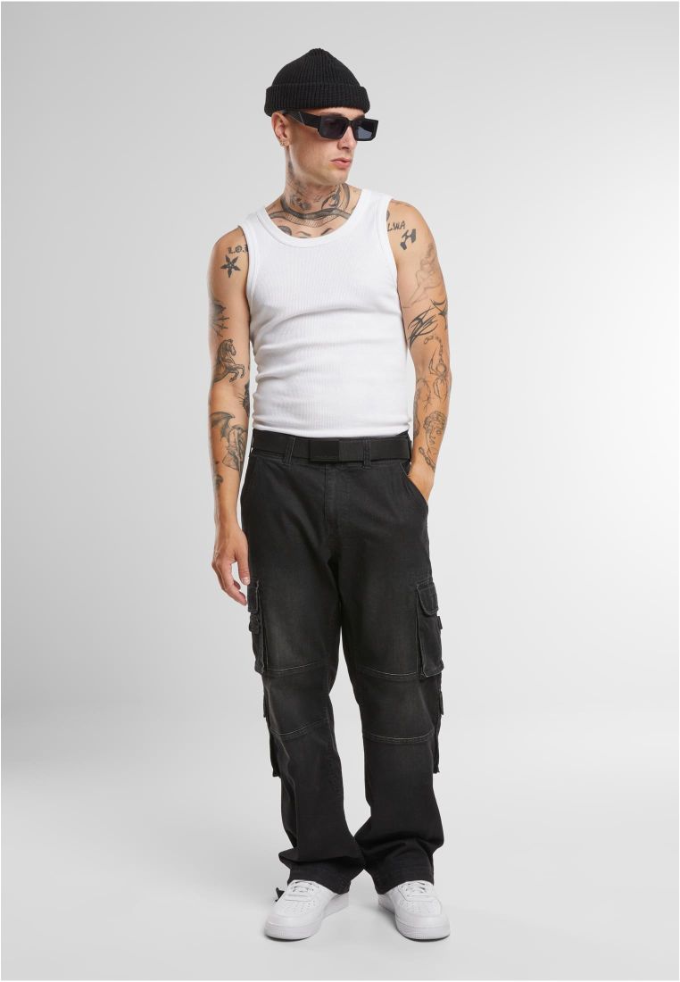 Brandit Denim Cargo Pants -  - TTUBD1026 - 458