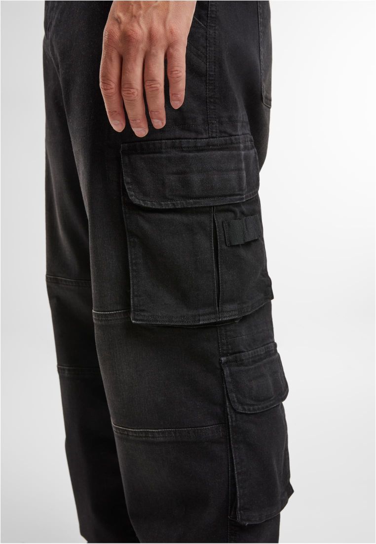 Brandit Denim Cargo Pants - - TTUBD1026 - 8