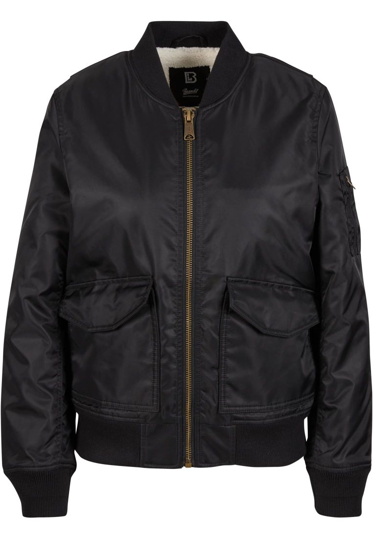 Brandit Women Sherpa Jacket - Naisten Takit - TTUBD33118 - 2