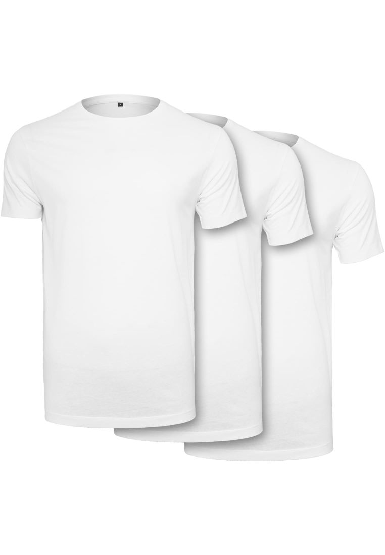 Light T-Shirt Round Neck 3-Pack