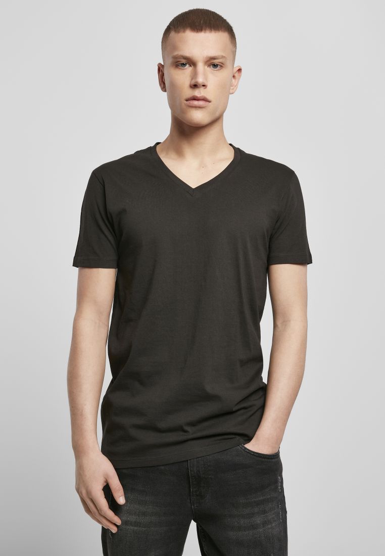 Light T-Shirt V-Neck black M