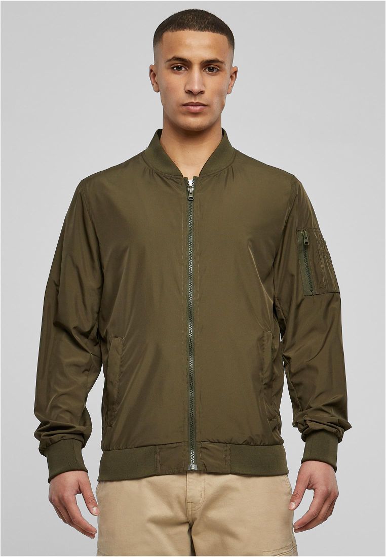 Nylon Bomber Jacket