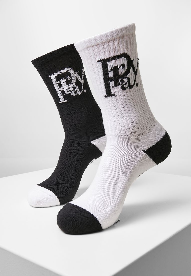 Prayor Monogram Socks 2-Pack