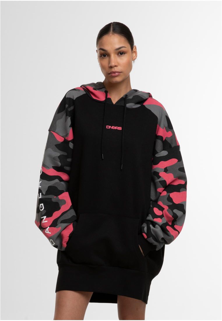 Dangerous DNGRS Oversized Hoodydress Tru -  - TTUDLDR142 - 1