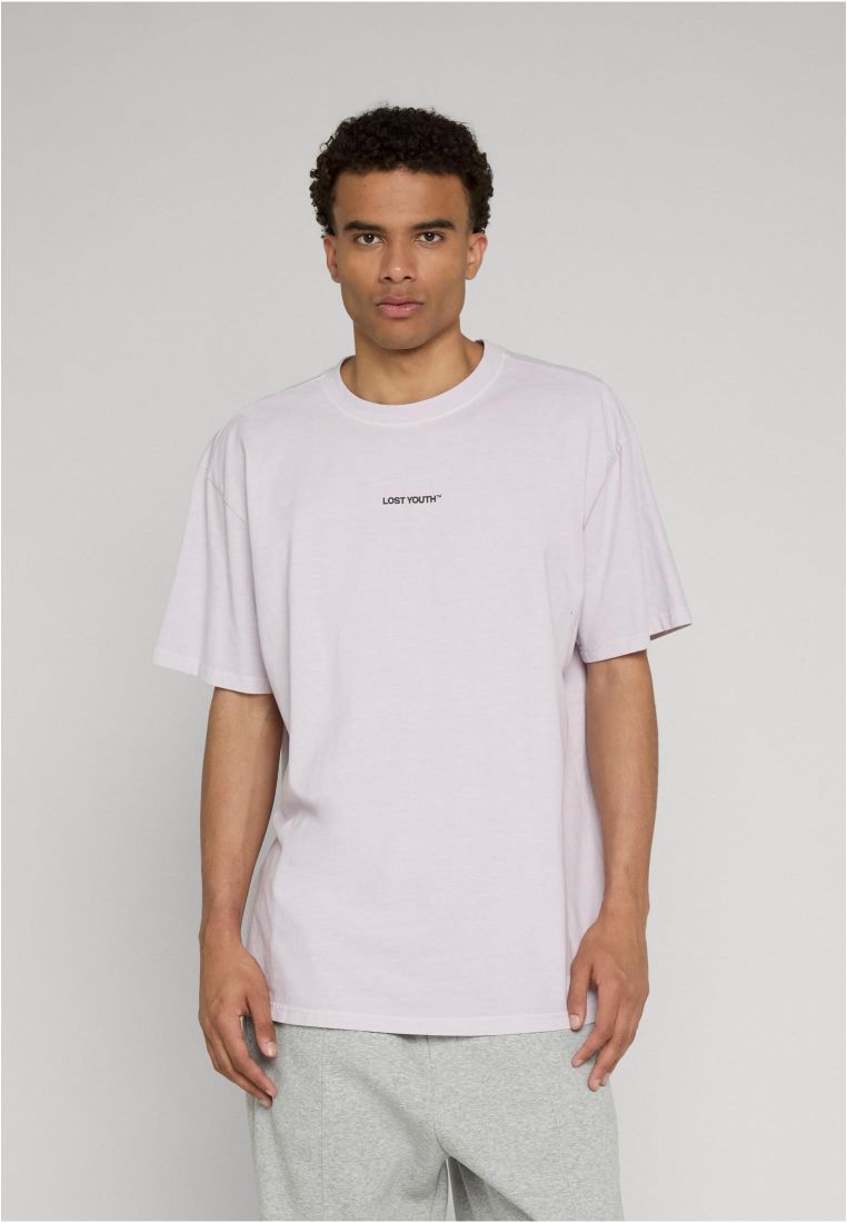 LY ACID WASHED TEE - CHAOS - Miesten T-paidat - TTULY201 - 571