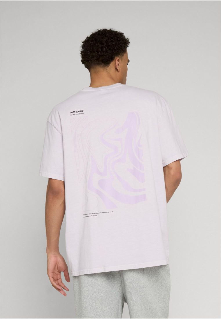 LY ACID WASHED TEE - CHAOS - Miesten T-paidat - TTULY201 - 575