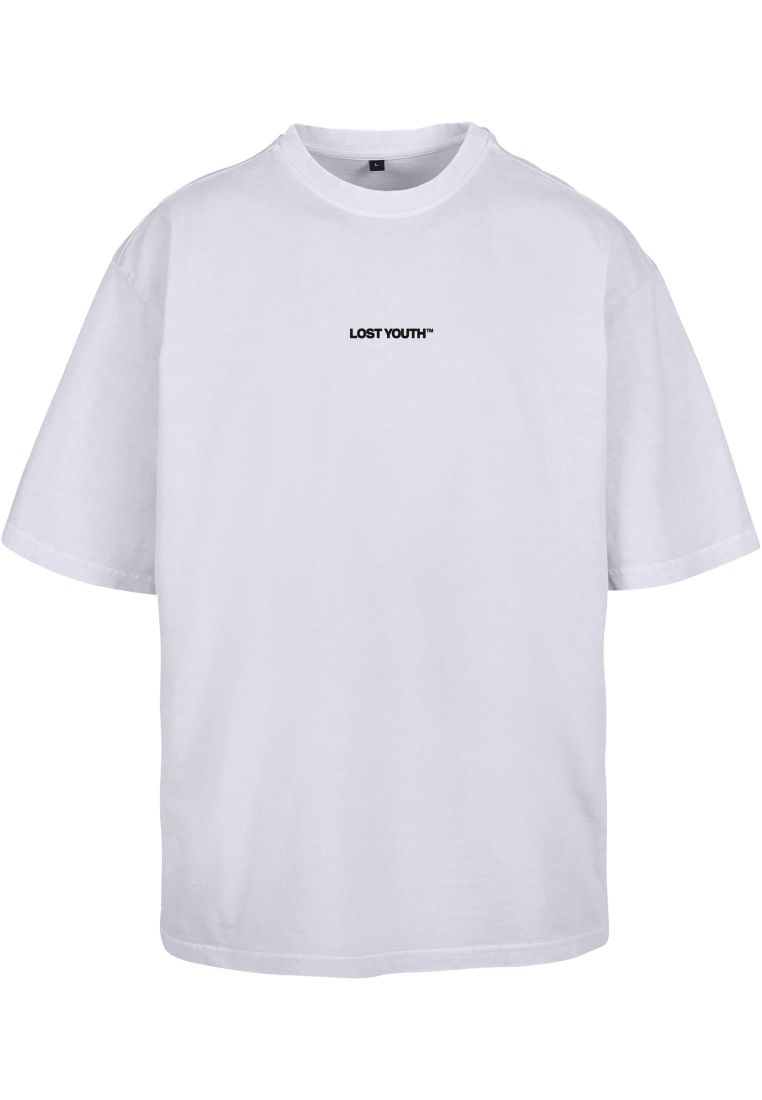 LY ACID WASHED TEE - CHAOS - Miesten T-paidat - TTULY201 - 842