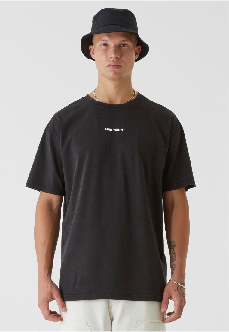 LY ACID WASHED TEE - SKATE - Mens t-shirts - TTULY207 - 1381