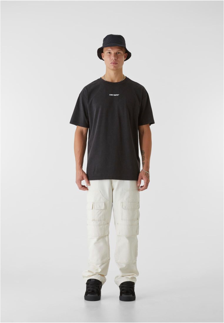 LY ACID WASHED TEE - SKATE - Mens t-shirts - TTULY207 - 1388