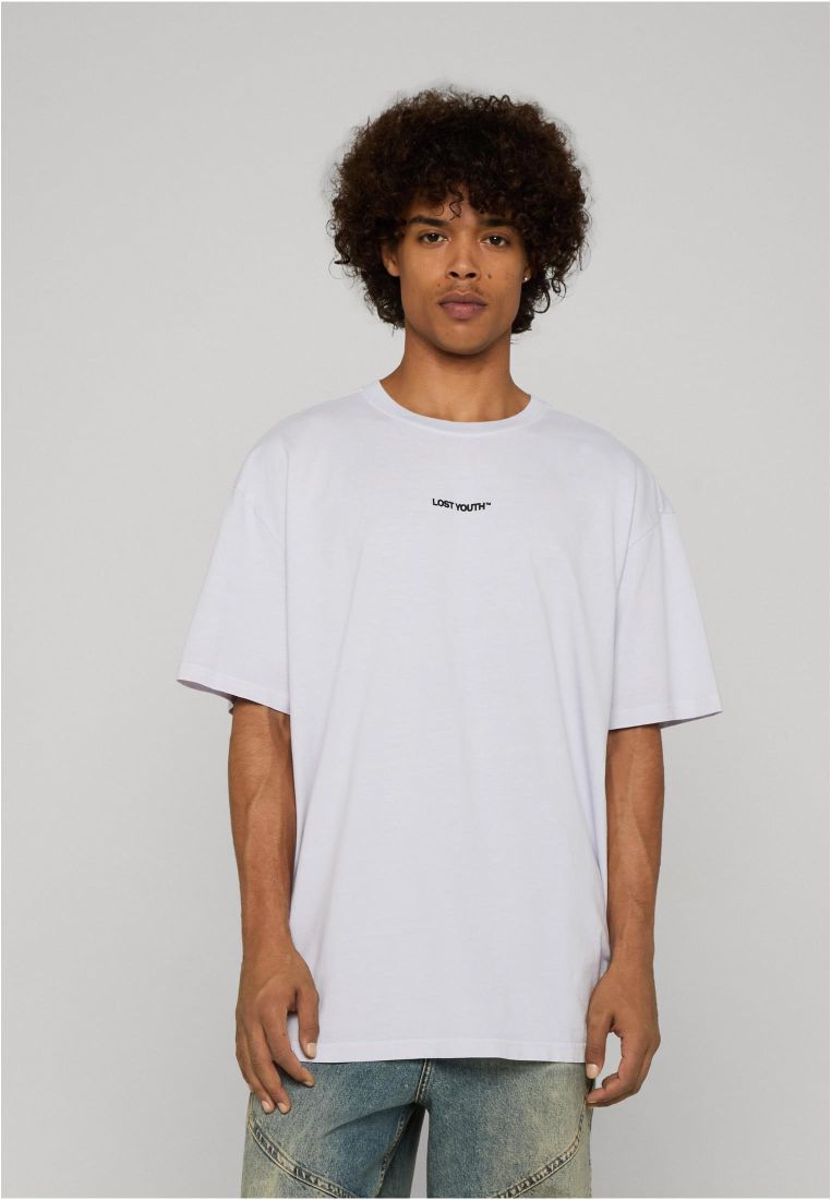 LY ACID WASHED TEE - BUTTERFLY V.3 - Mens t-shirts - TTULY211 - 841