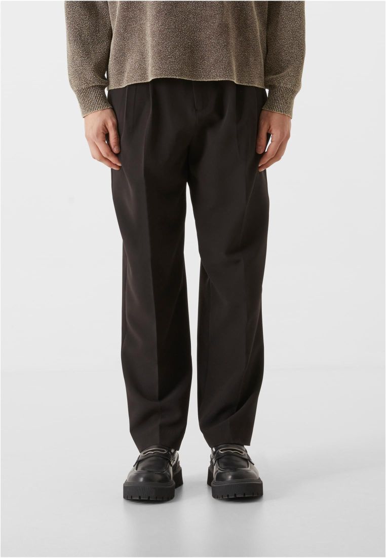Lost Youth Double Pleated Dressed Pants - Mens Pants - TTULY372 - 1