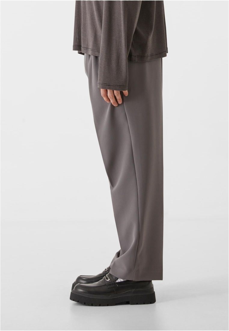 Lost Youth Double Pleated Dressed Pants - Mens Pants - TTULY372 - 395