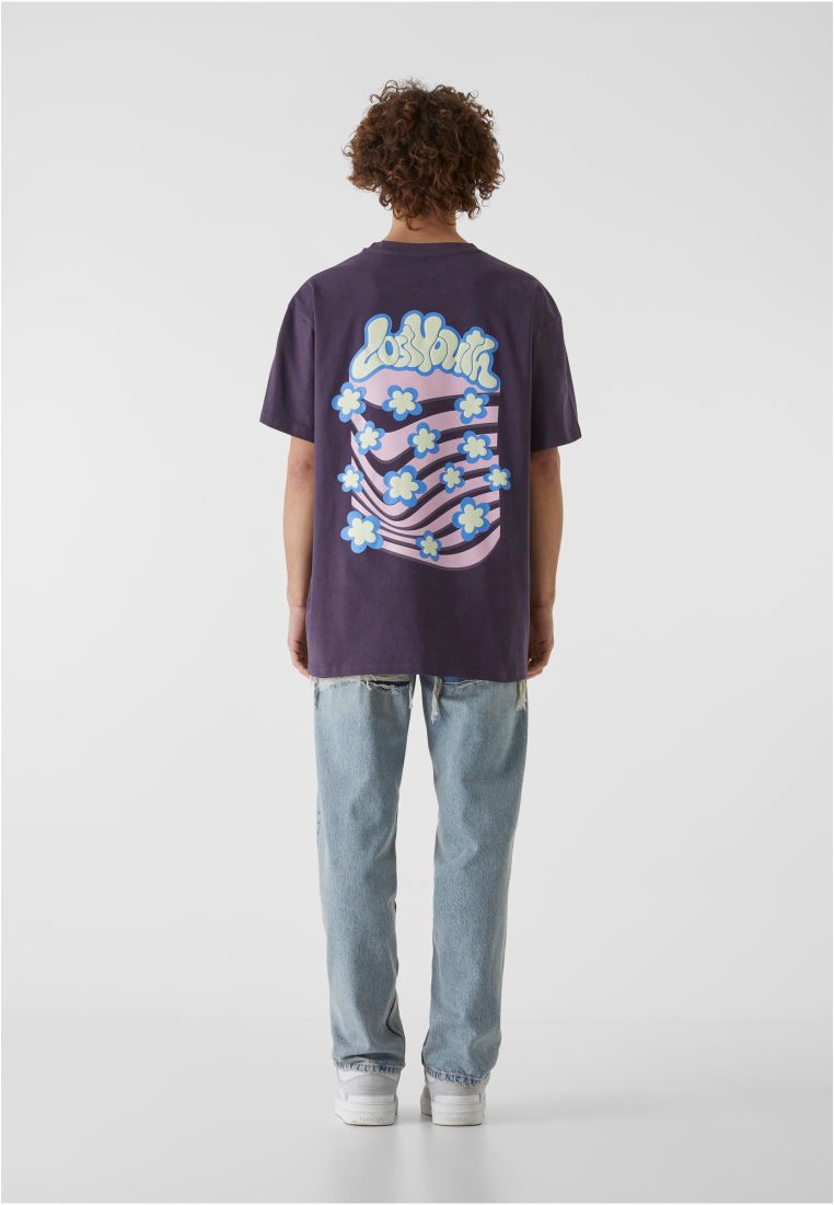 Lost Youth Tee - Flower Waves - Miesten T-paidat - TTULY388 - 518