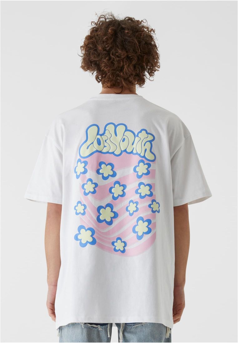 Lost Youth Tee - Flower Waves - Miesten T-paidat - TTULY388 - 275
