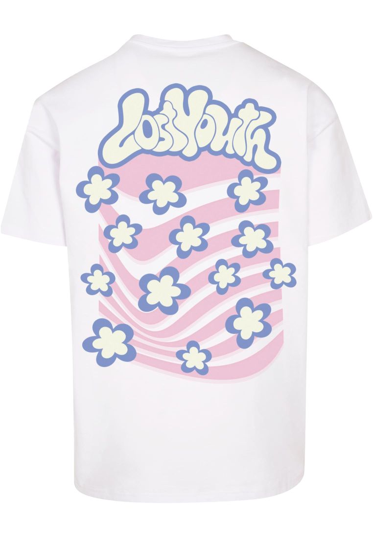 Lost Youth Tee - Flower Waves - Miesten T-paidat - TTULY388 - 280