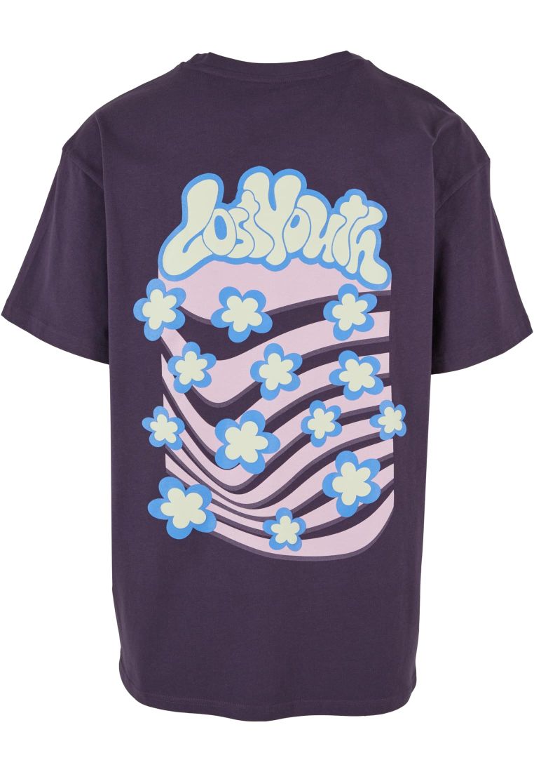 Lost Youth Tee - Flower Waves - Miesten T-paidat - TTULY388 - 520
