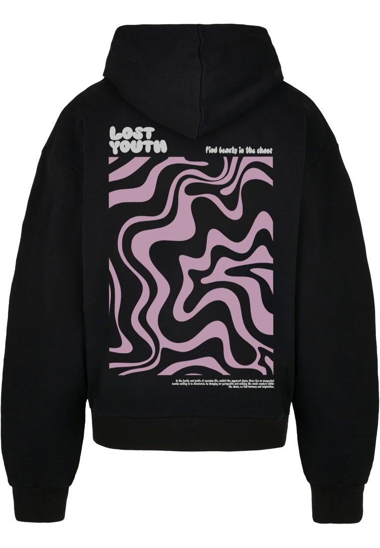 LY HOODY - BEAUTIFUL CHAOS PINK - Hoodies - TTULY417 - 4