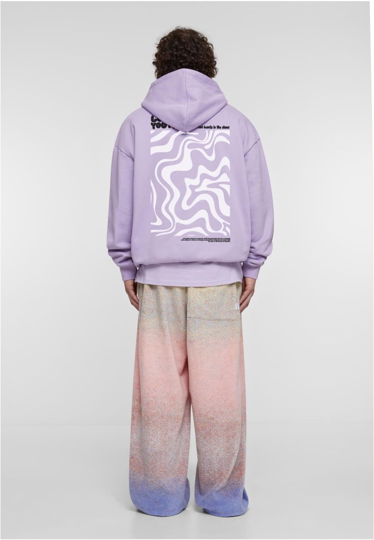 LY HOODY - BEAUTIFUL CHAOS BLACK/BEIGE - Hoodies - TTULY418 - 38