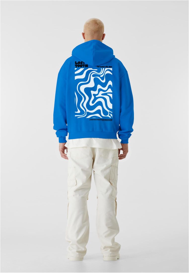 LY HOODY - BEAUTIFUL CHAOS BLACK/BEIGE - Hoodies - TTULY418 - 308