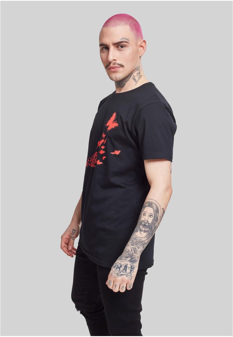 Brandalised - Banksy´s Graffiti Butterfl - Merchandise T-Shirts - TTUMC091 - 4