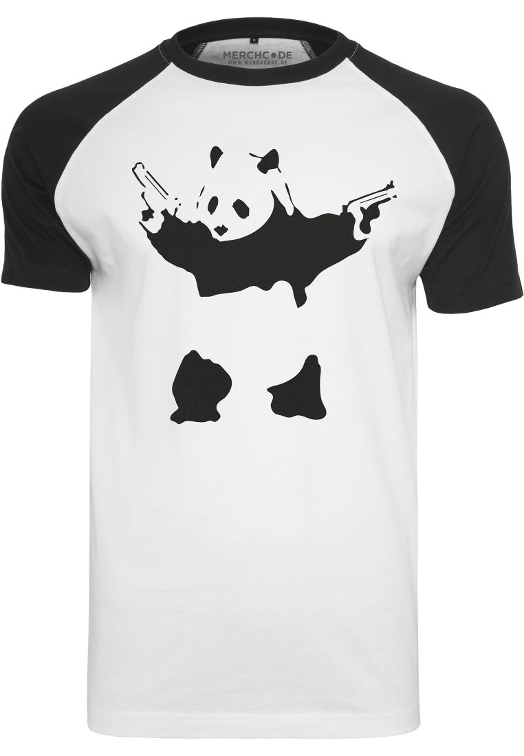 Brandalised - Banksy´s Graffiti Panda Raglan Tee