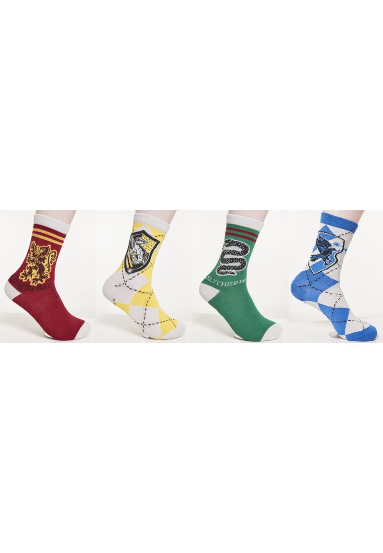 Harry Potter Team Socks 4-Pack