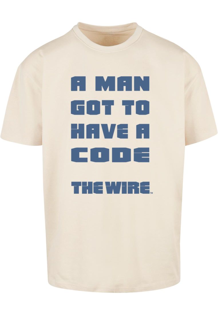 The Wire A Man Heavy Oversize Tee - - TTUMC1045 - 2