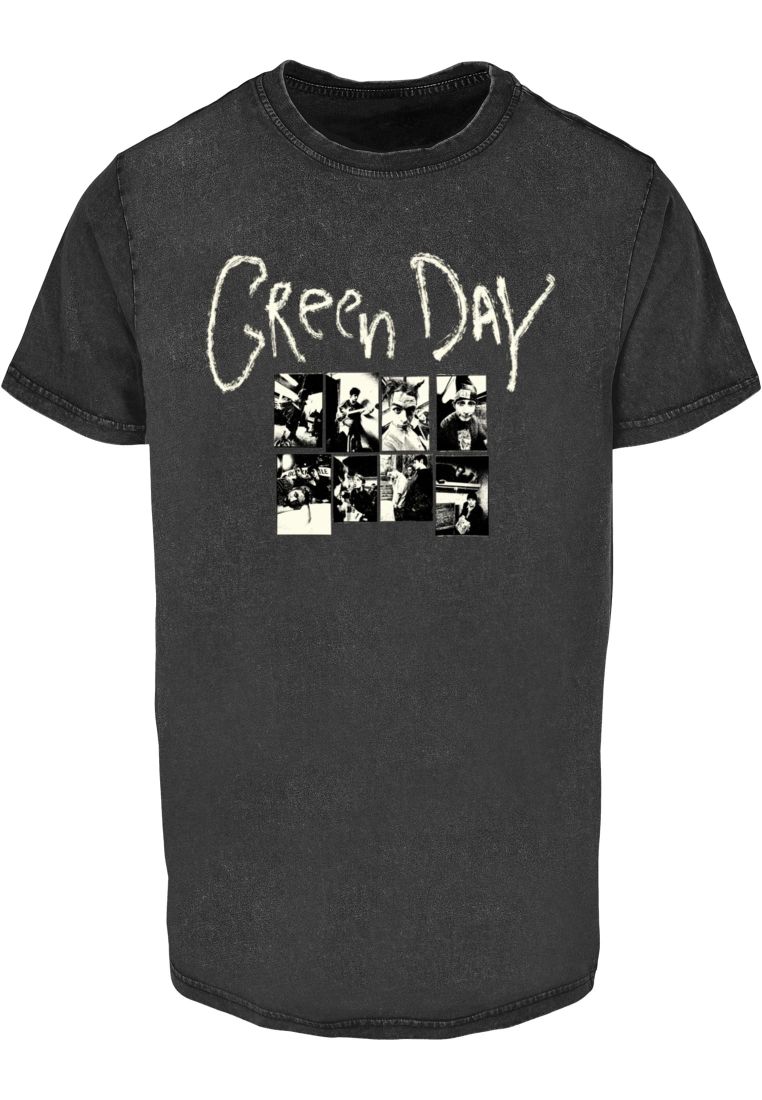 Green Day Collage Acid Tee -  - TTUMC1144 - 2