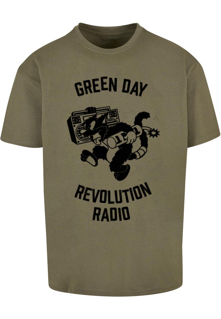 Green Day Revolution Radio Oversize Tee - Mens t-shirts - TTUMC1149 - 2