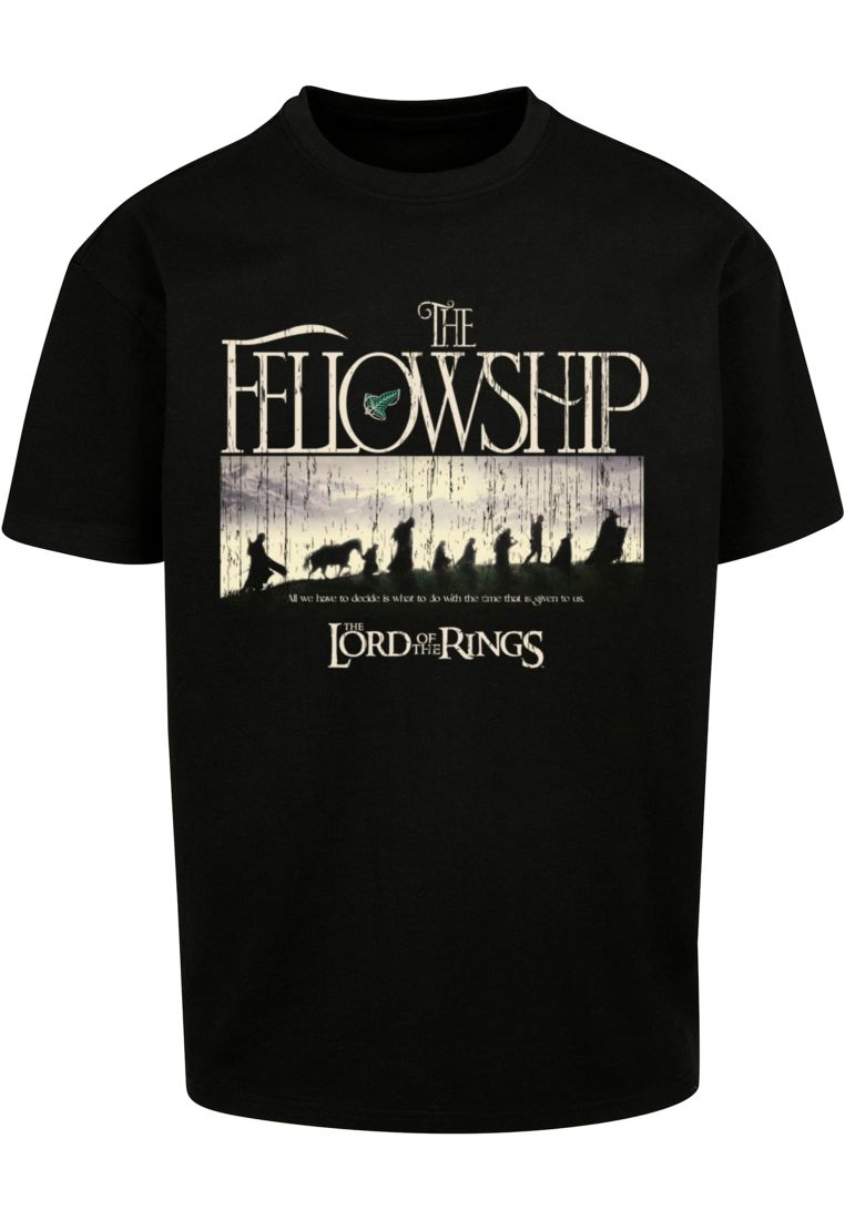 Lord of the Rings - Fellowship Heavy Ove - Mens t-shirts - TTUMC1155 - 2