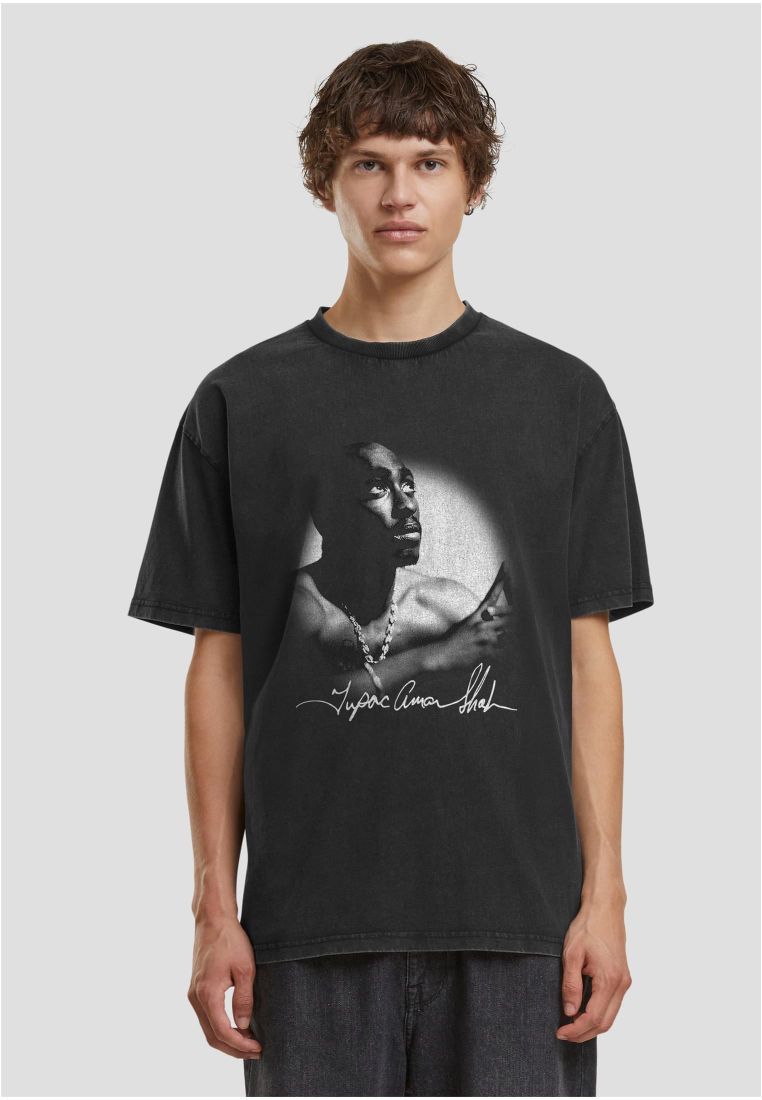 2Pac Spotlight Vintage Loose Tee - Miesten T-paidat - MC1702 - 1