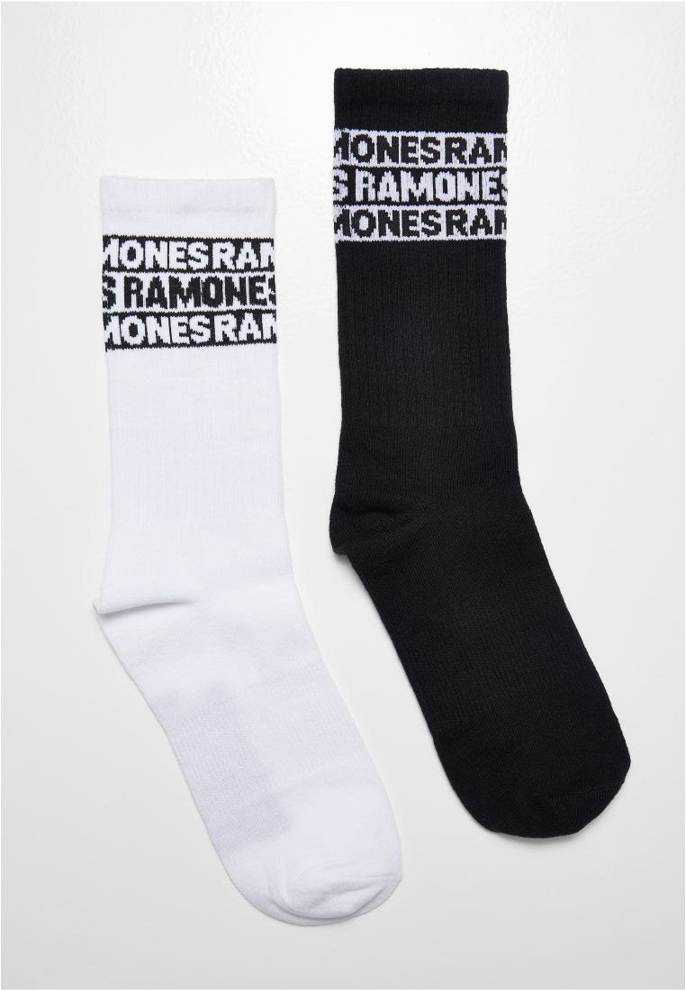 Ramones Skull Socks 2-Pack
