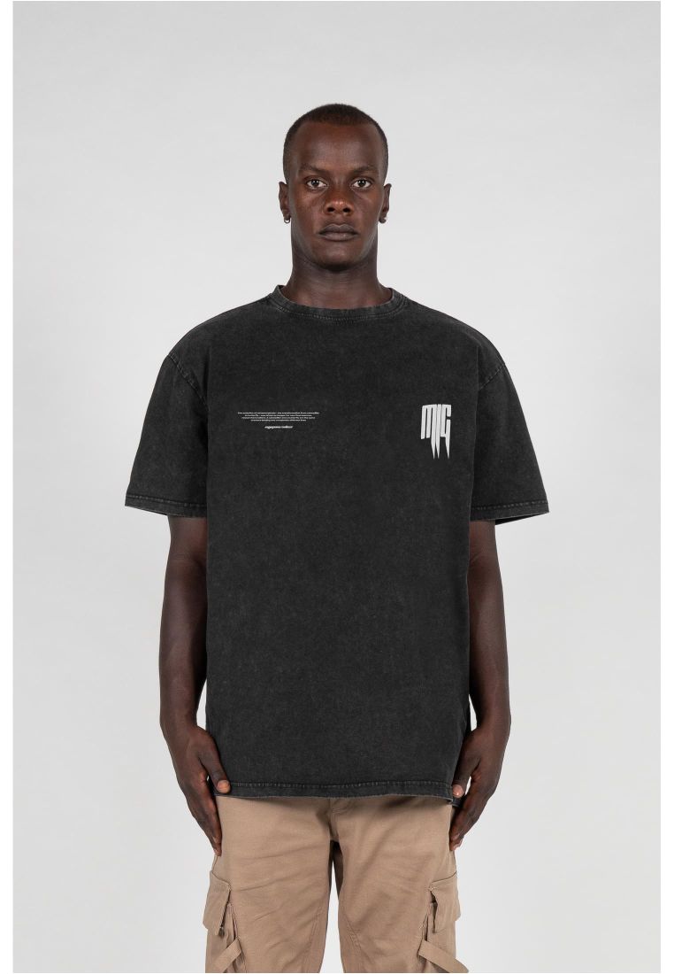 METAMORPHOSE V.2 Acid Washed Heavy Oversized Tee -  - TTUMJG11606 - 7801
