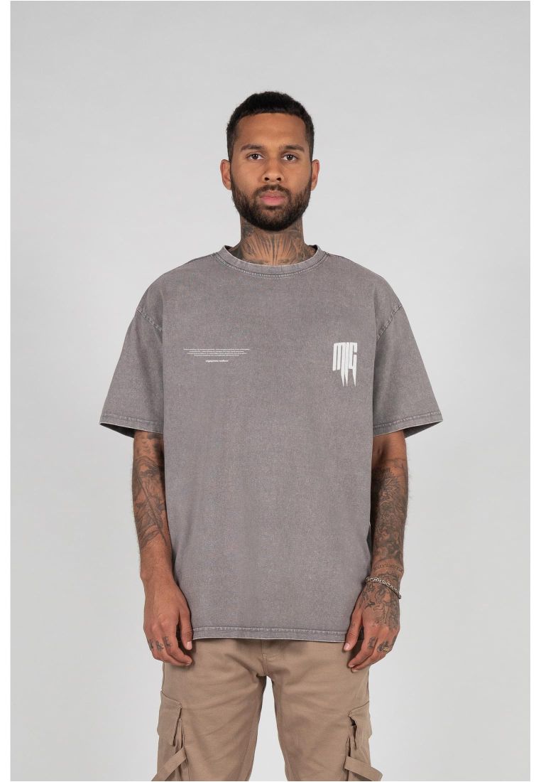 METAMORPHOSE V.2 Acid Washed Heavy Oversized Tee -  - TTUMJG11606 - 8011
