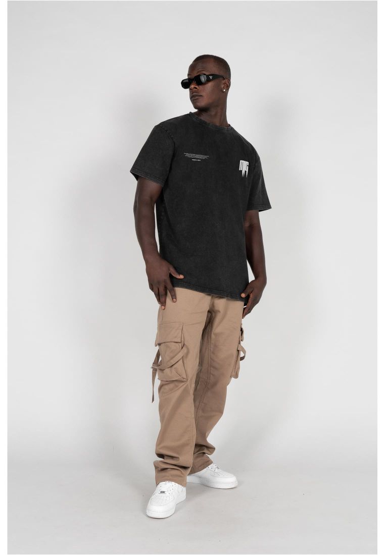 METAMORPHOSE V.2 Acid Washed Heavy Oversized Tee -  - TTUMJG11606 - 7806