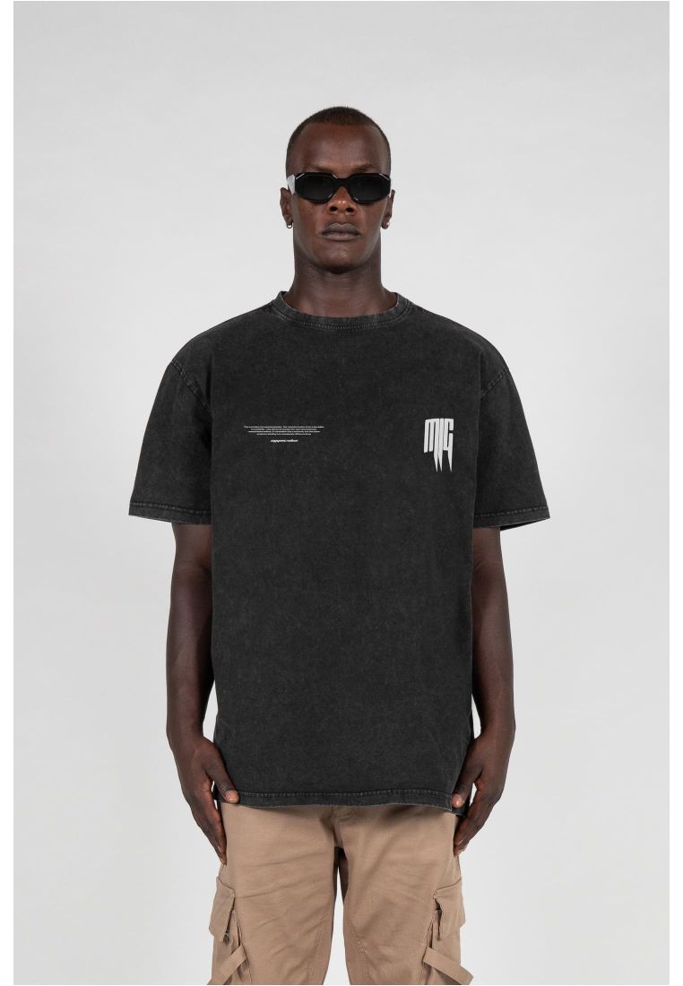METAMORPHOSE V.2 Acid Washed Heavy Oversized Tee -  - TTUMJG11606 - 6