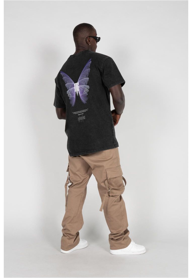 METAMORPHOSE V.2 Acid Washed Heavy Oversized Tee -  - TTUMJG11606 - 7