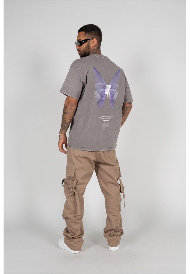 METAMORPHOSE V.2 Acid Washed Heavy Oversized Tee -  - TTUMJG11606 - 308
