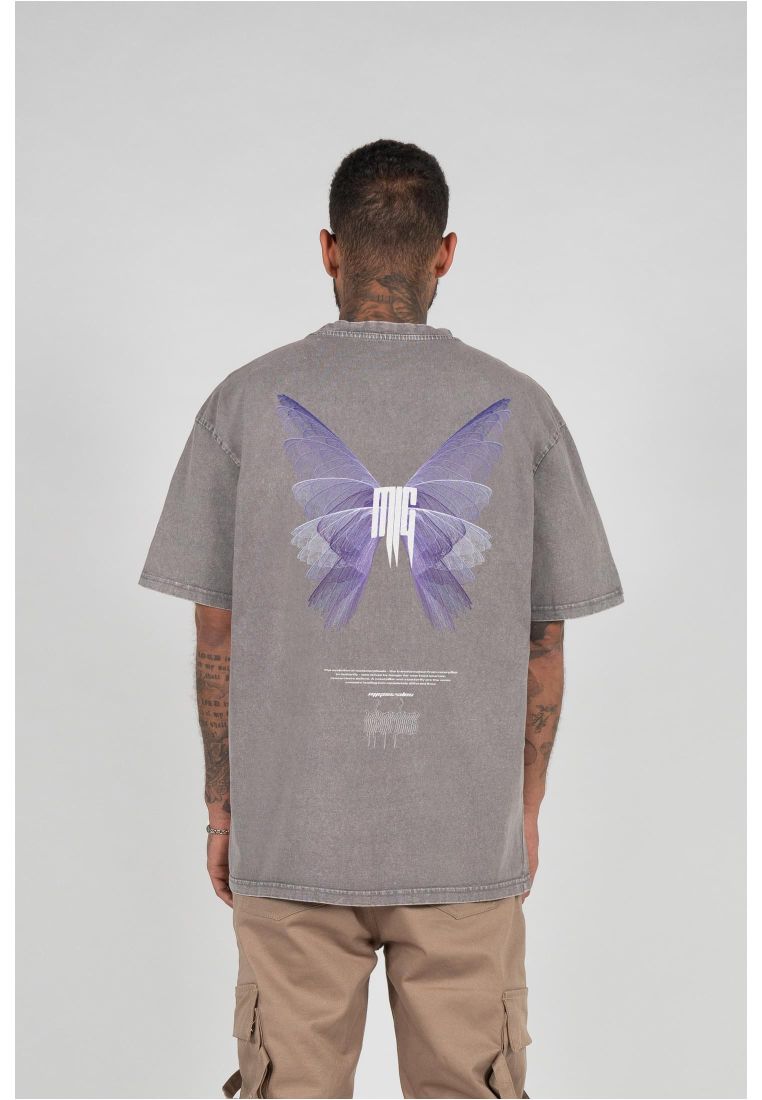 METAMORPHOSE V.2 Acid Washed Heavy Oversized Tee -  - TTUMJG11606 - 8015