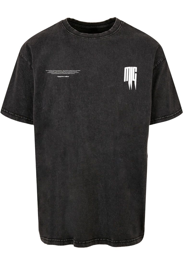 METAMORPHOSE V.2 Acid Washed Heavy Oversized Tee -  - TTUMJG11606 - 7807