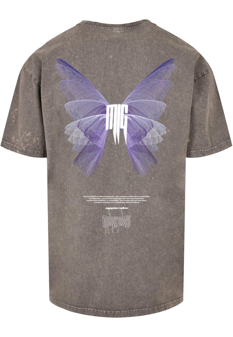 METAMORPHOSE V.2 Acid Washed Heavy Oversized Tee -  - TTUMJG11606 - 8018