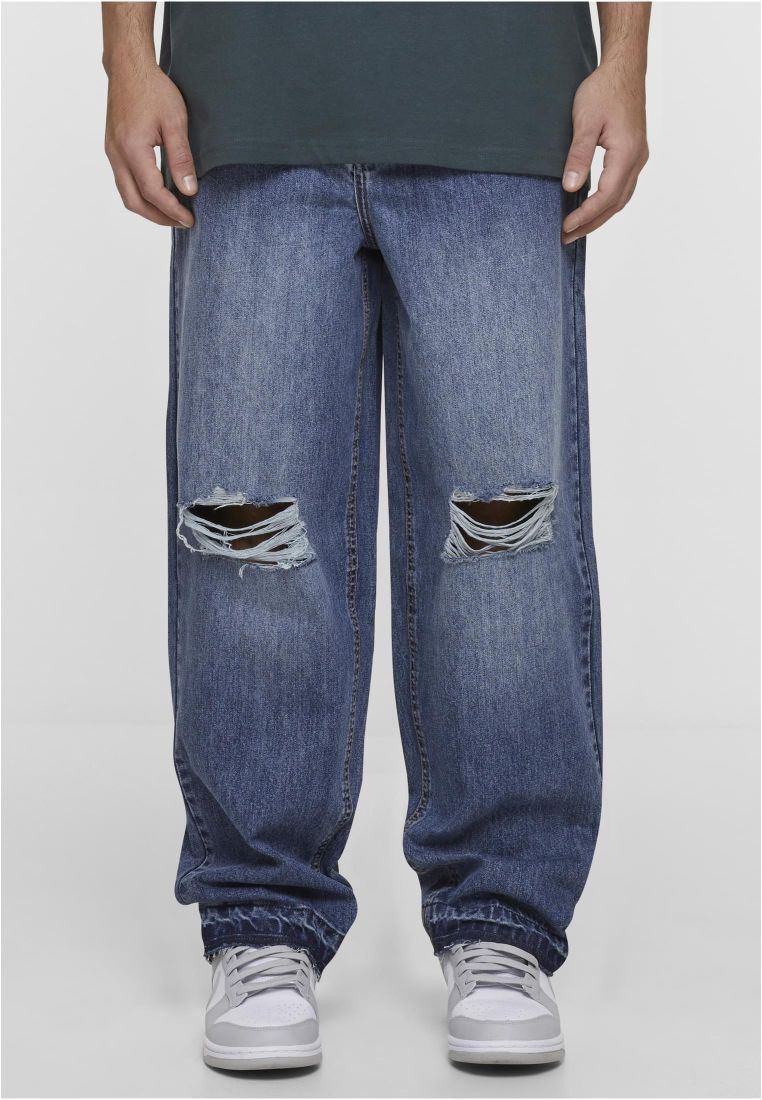MJG Destroyed Baggy Denim - Mens Jeans - TTUMJG11820 - 1