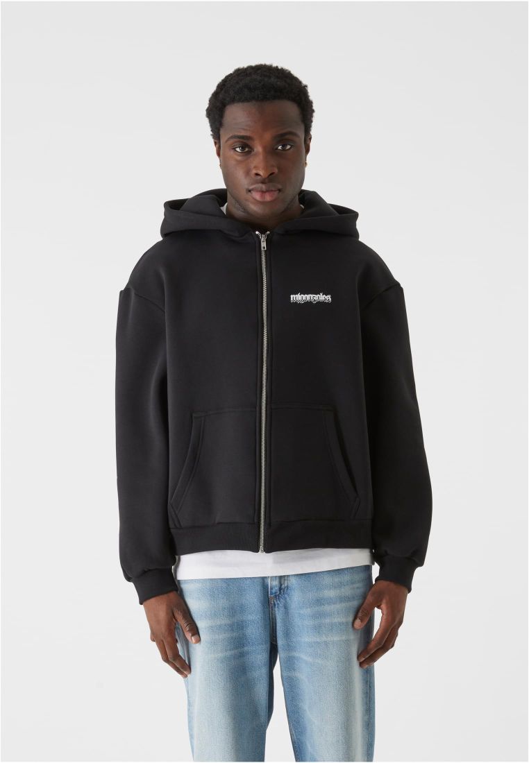 MJG Heavy Oversized Zip Hoody - Burning - - TTUMJG12103 - 1