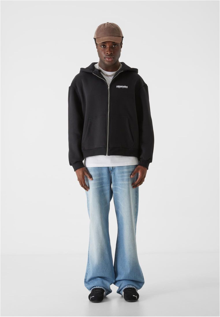 MJG Heavy Oversized Zip Hoody - Burning - - TTUMJG12103 - 7