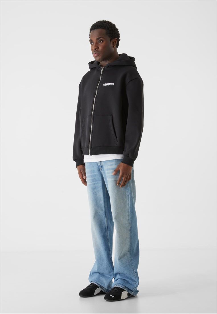 MJG Heavy Oversized Zip Hoody - Burning - - TTUMJG12103 - 8