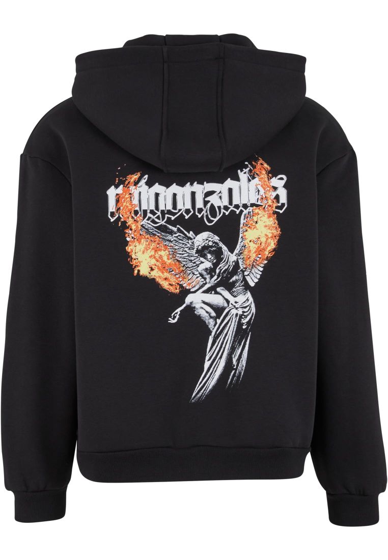 MJG Heavy Oversized Zip Hoody - Burning - - TTUMJG12103 - 11