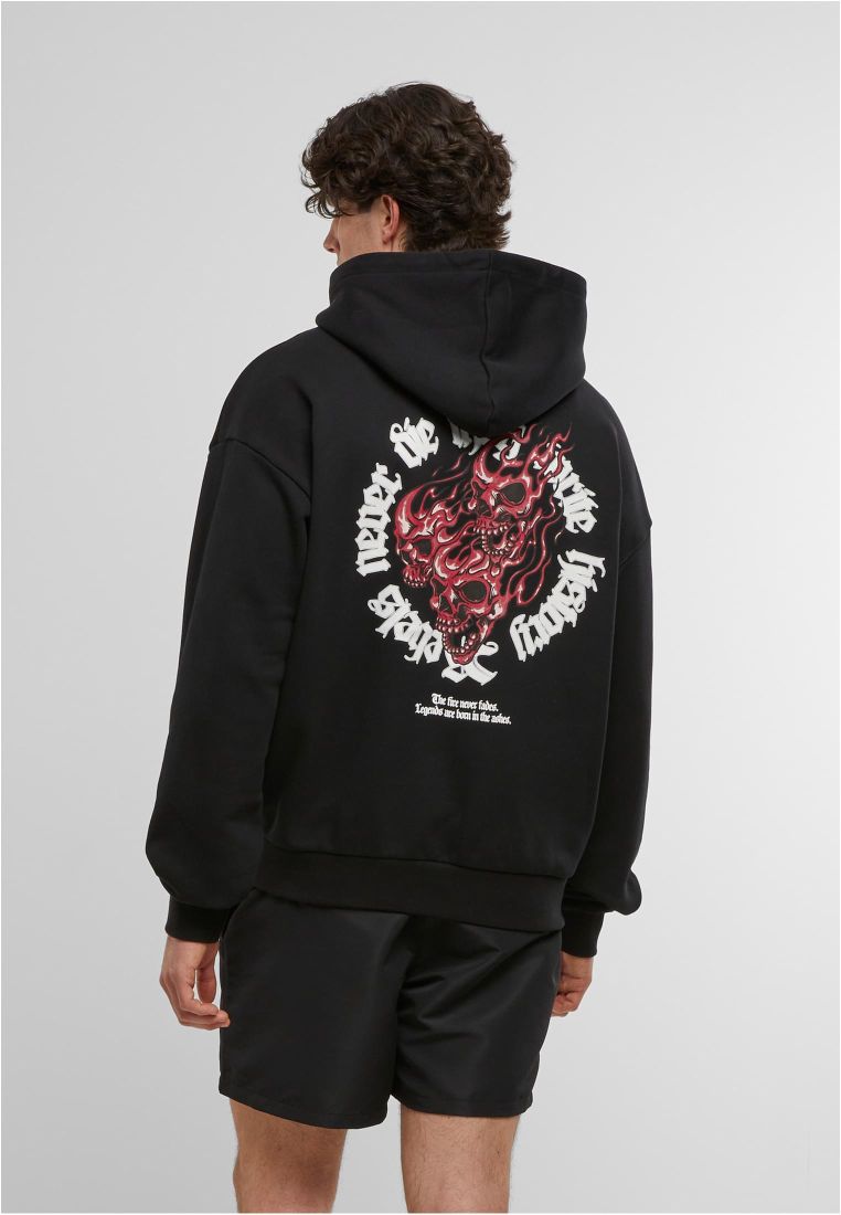 MJG Heavy Oversized Hoody - Rebels never die - - TTUMJG12139 - 4