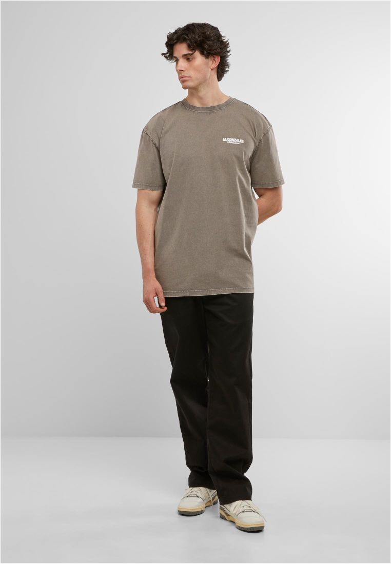 MJG Heavy Oversized Acid Washed Tee - Ma - - TTUMJG12144 - 5