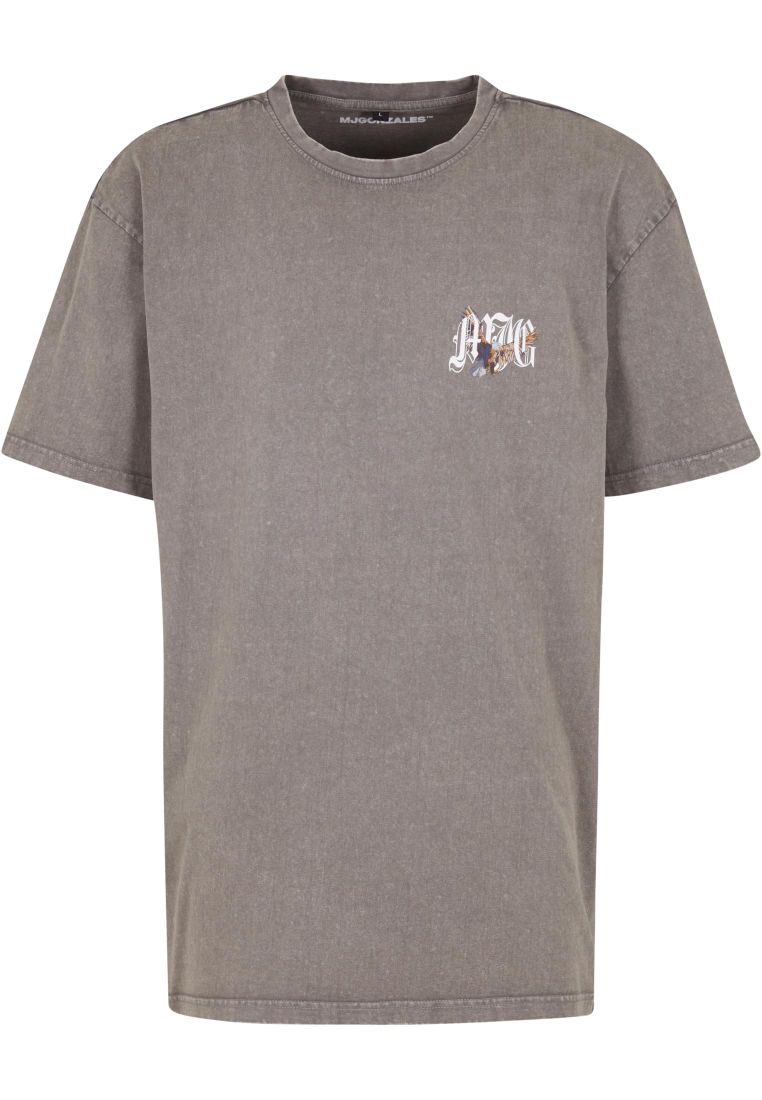 MJG Heavy Oversized Acid Washed Tee - Lone Hunter - - TTUMJG12147 - 6
